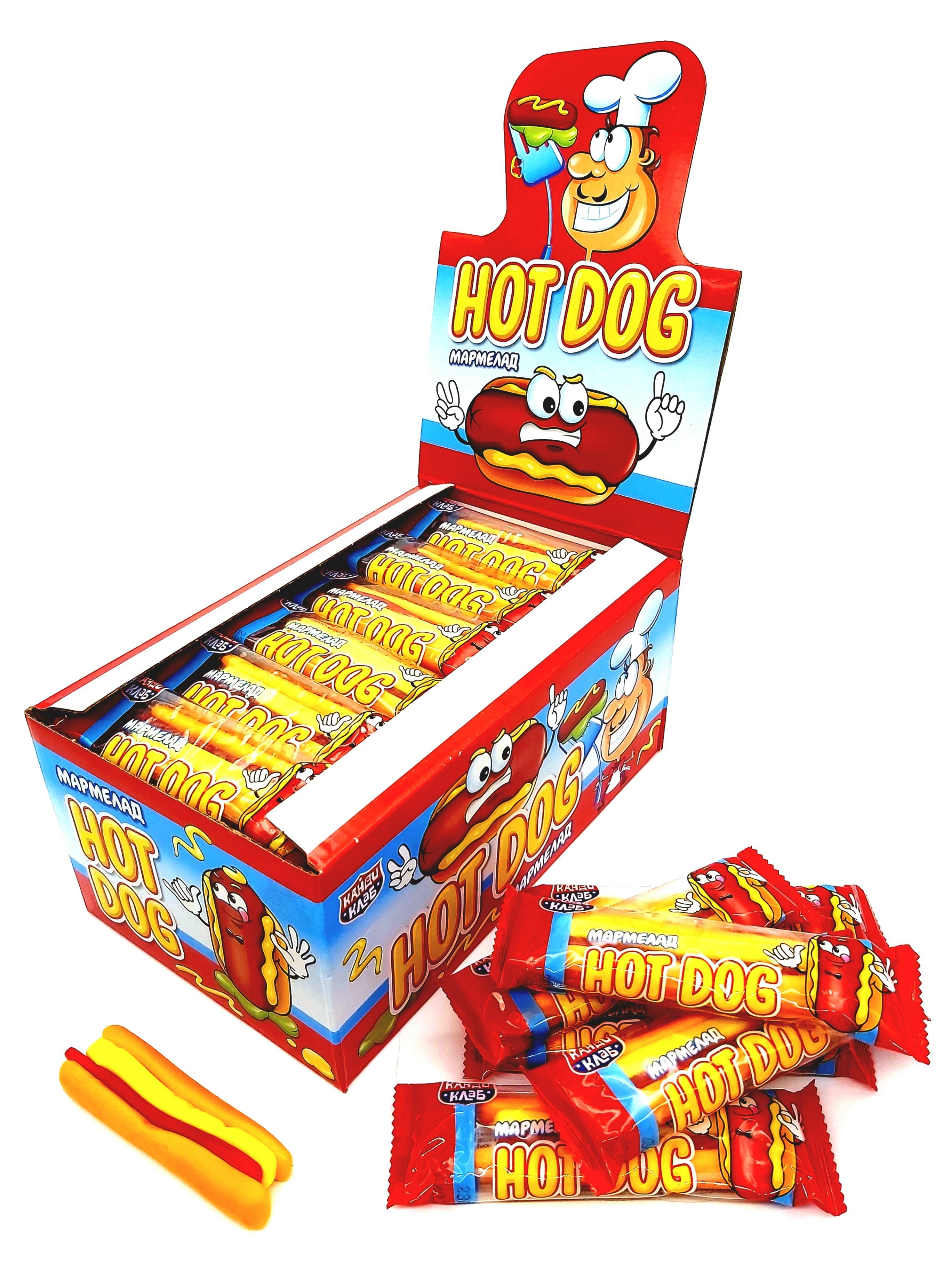 Мармелад жевательный Скит Хот дог 18 гр., флоу-пак