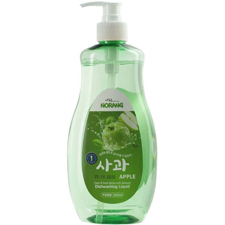 Средство для мытья посуды Norang Dishwashing Liquid с ароматом яблока 500 мл., ПЭТ