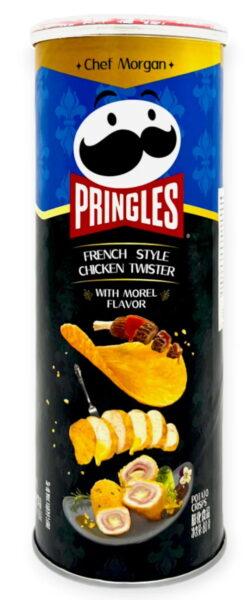 Чипсы Pringles French style chicken twister with more куриный твистер со сморчками 80 гр., туба