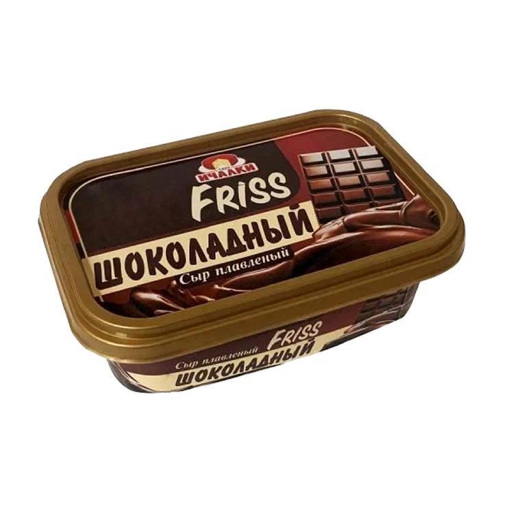 Сыр плавленый Ичалки Friss шоколадный 30% 170 гр., пластиковая упаковка
