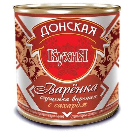 Сгущенка вареная Донская Кухня 0,2% 370 гр., ж/б