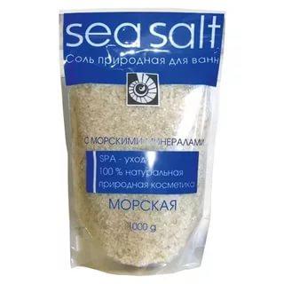 Соль для ванн Seasalt Морская натуральная