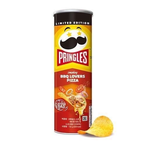 Чипсы Pringles BBQ Lovers Pizza 110 гр., туба