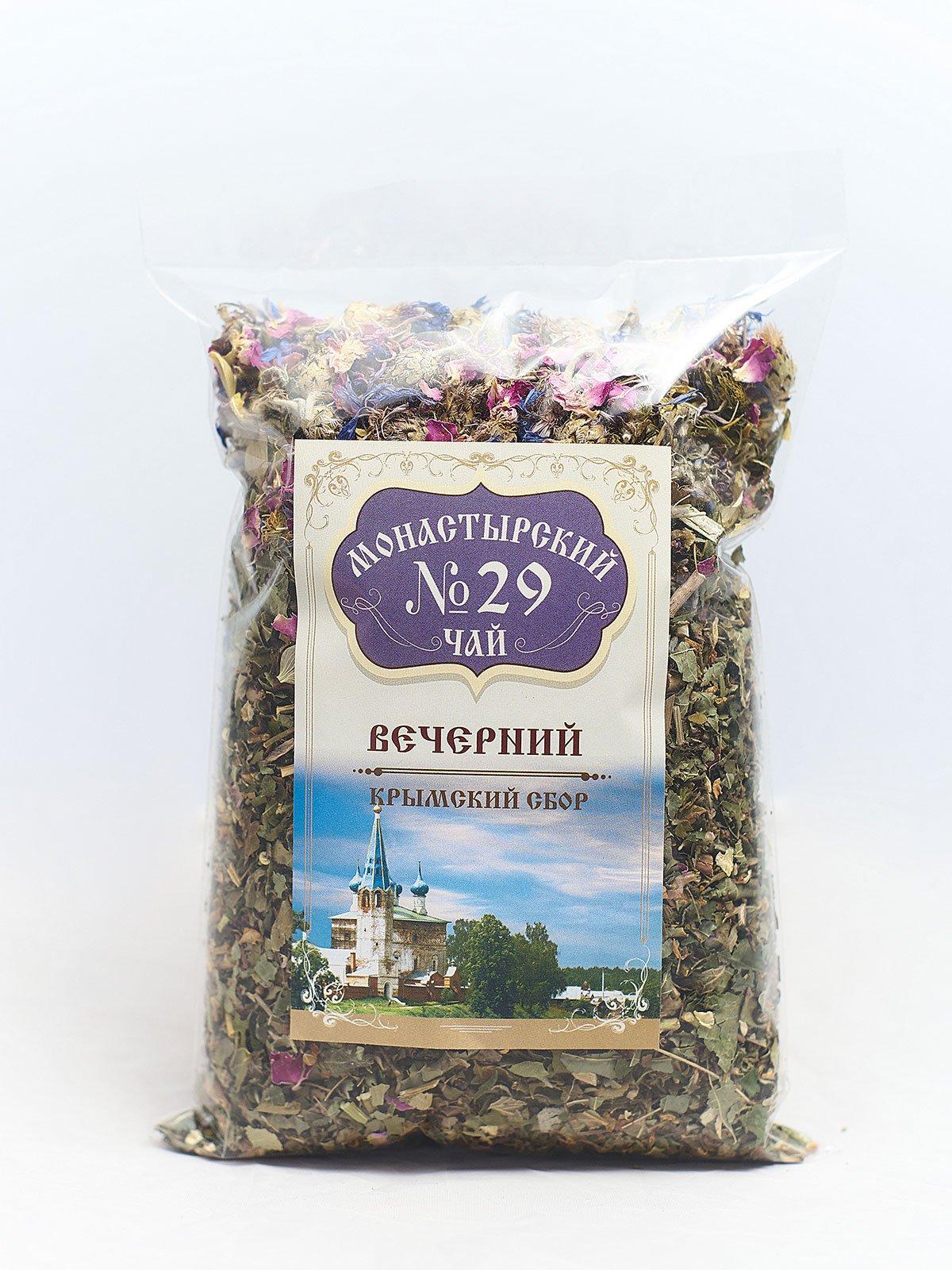 Чай №29 Вечерний, Монастырский, 100 гр., пакет