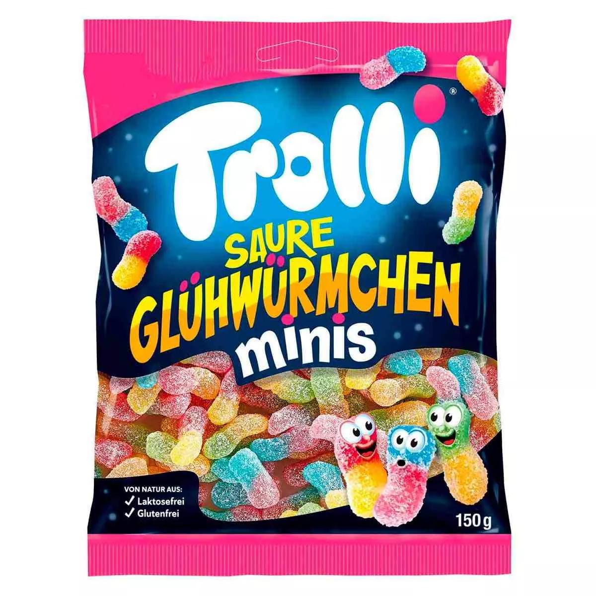 Мармелад Trolli светлячки 150 гр., флоу-пак