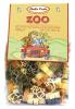 Макаронные изделия без яиц со шпинатом и томатами Dalla Costa Зоопарк, 250 гр., пластиковый пакет