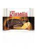 Вафли Fiorella в чёрном шоколаде с апельсиновой начинкой 60 гр., флоу-пак