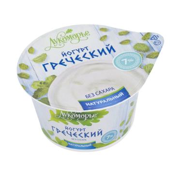Йогурт Лукоморье греческий натуральный 7%