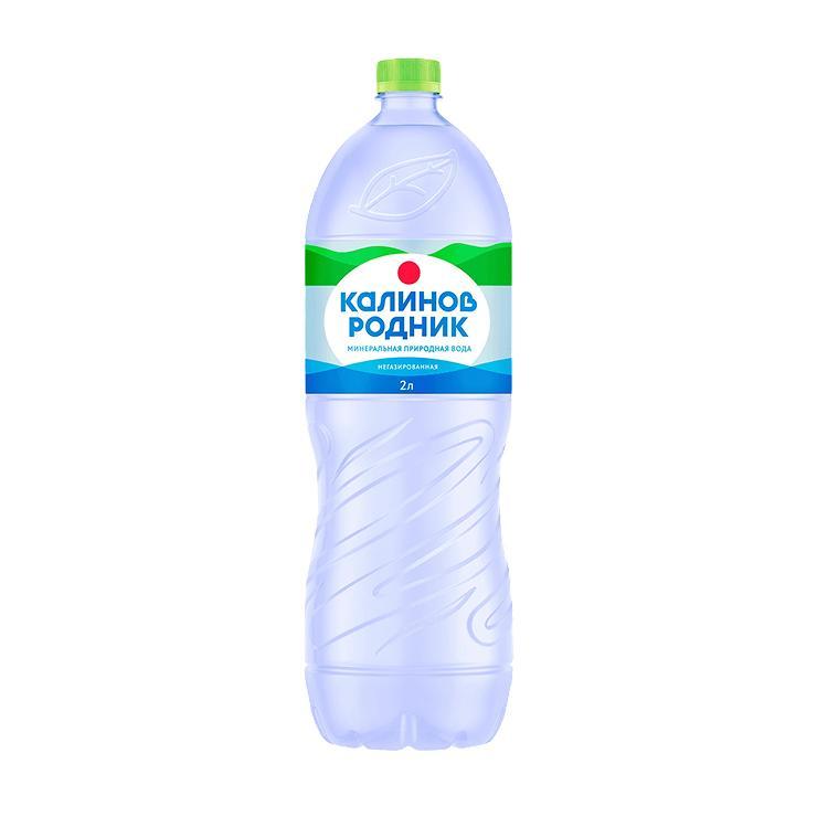 Вода негазированная Калинов Родник минеральная 2 л., ПЭТ