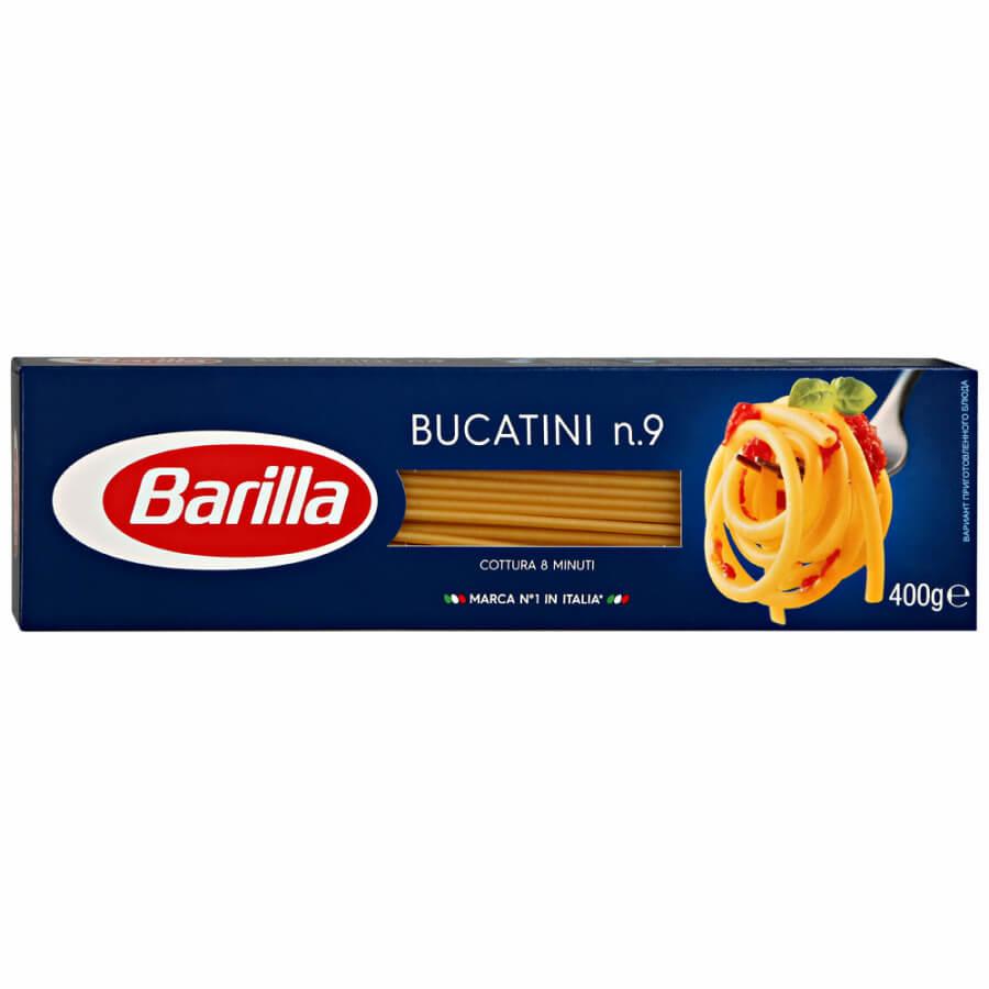 Макаронные изделия Barilla Bucatini №9 400 гр., картон