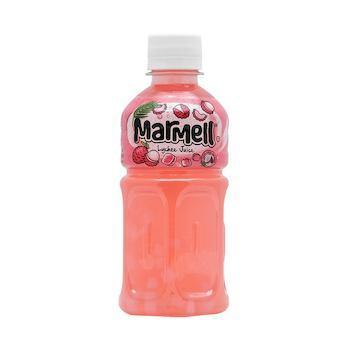 Напиток сокосодержащий Marmell личи с кусочками кокосового желе 320 мл., ПЭТ