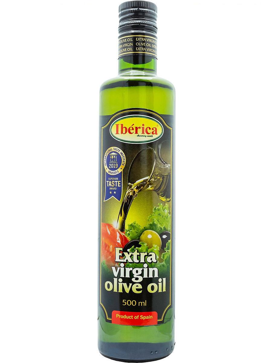 Масло оливковое Iberica Extra Virgin нерафинированное, 500 мл., стекло