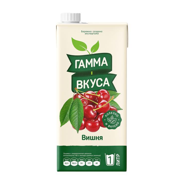 Нектар Гамма вкуса вишневый 1 л., ПЭТ