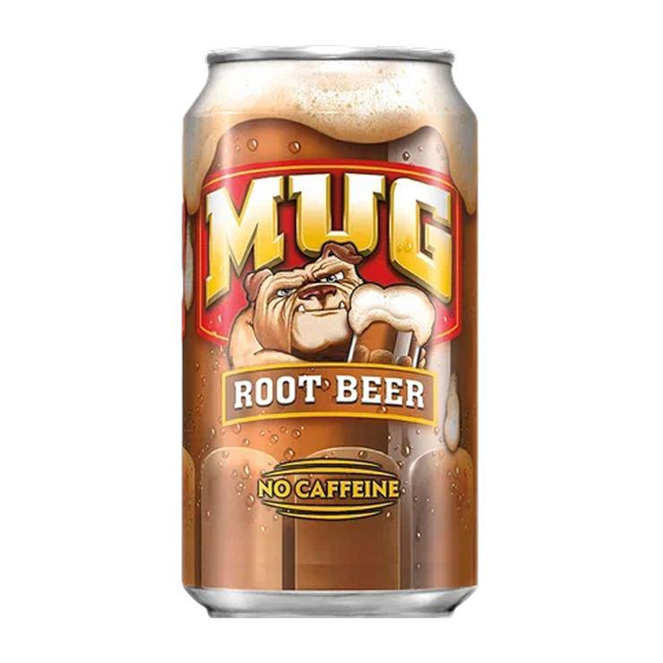 Напиток газированный Mug root beer 355 мл., ж/б