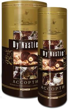 Конфеты шоколадные Dy'Nastie Ассорти с орехами