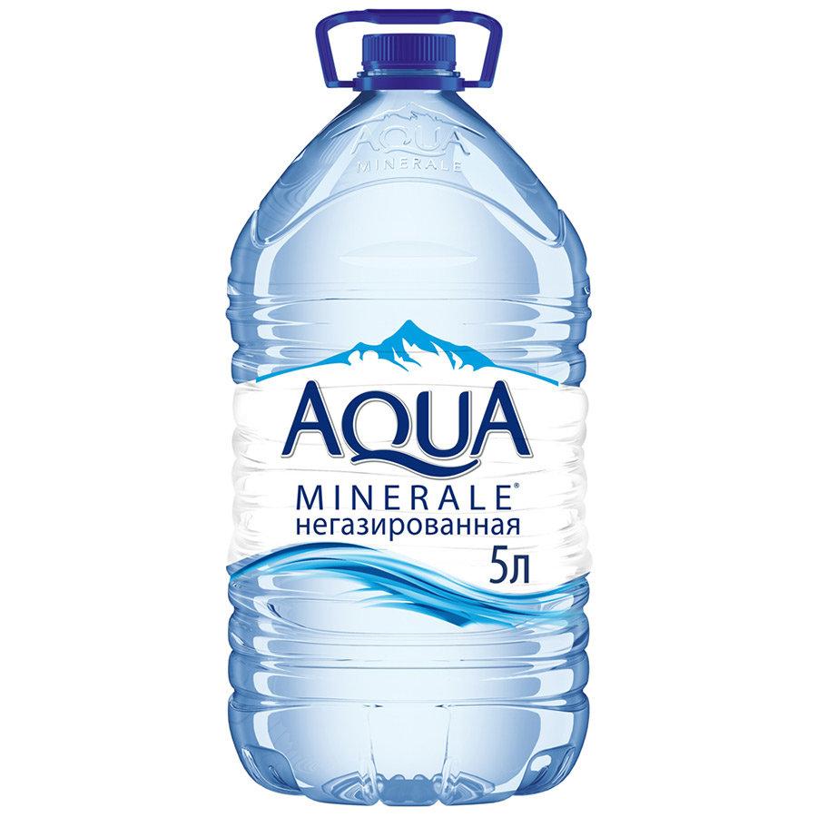 Вода Aqua Minerale питьевая негазированная 5 л., ПЭТ