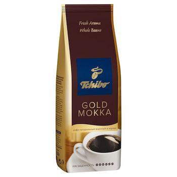 Кофе в зернах Tchibo Gold Mokka, 250 гр., фольгированный пакет