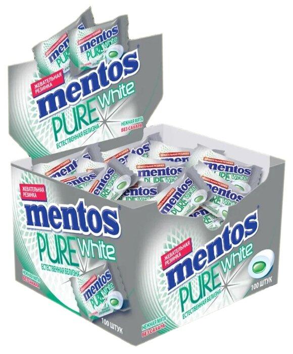 Жевательная резинка Mentos Нежная мята2 гр., флоу-пак