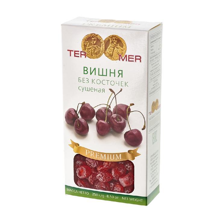 Вишня сушеная Termer без косточки 250 гр., картон