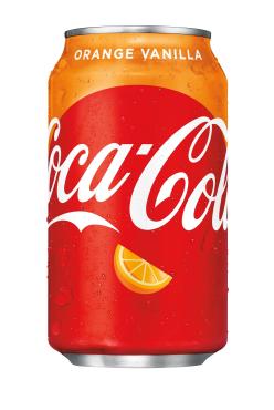 Напиток Coca-Cola газированный Orange Vanilla , 355 мл, ж/б