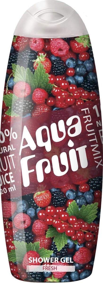 Гель для душа Aquafruit Fresh 420 мл., ПЭТ