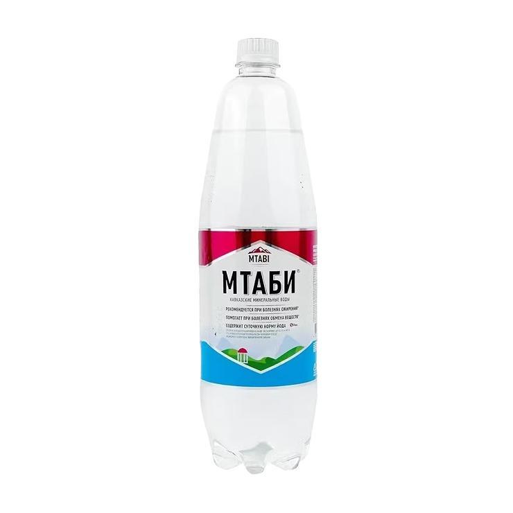 Вода газированная Мтаби элит минеральная 1,25 л., ПЭТ