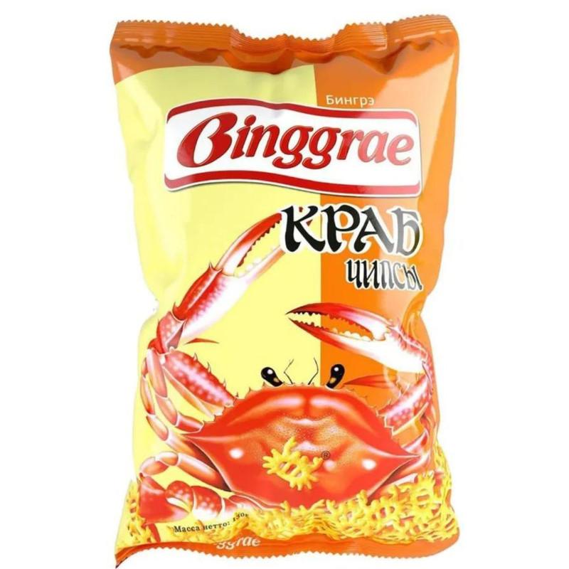 Чипсы Binggrae краб 80 гр., флоу-пак