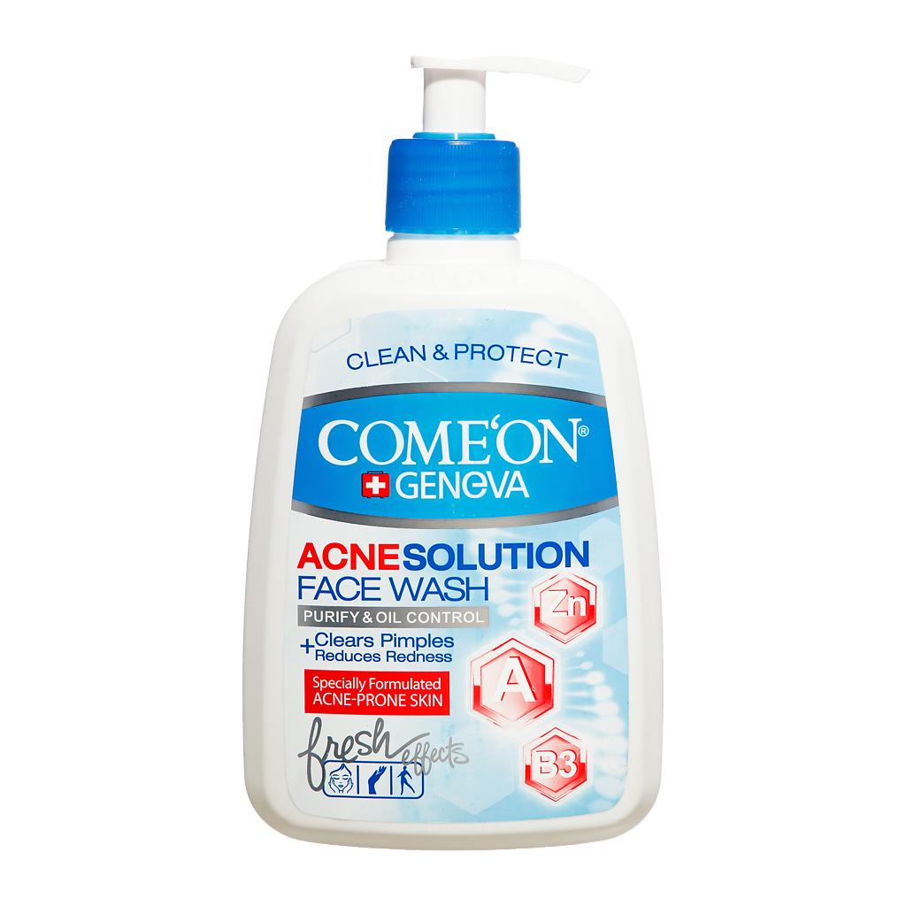 Гель для умывания COMEON GEL  проблемной кожи лица с лечебным и заживляющим эффектом 500 мл., флакон с дозатором