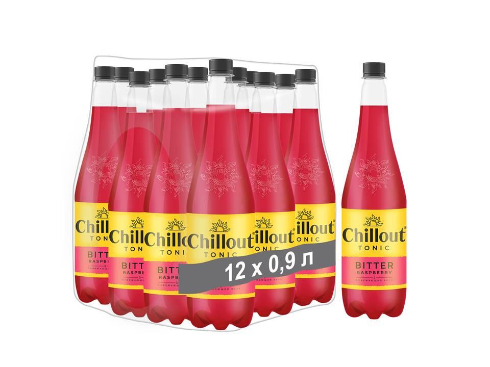 Напиток газированный Chillout биттер малина тоник 900 мл., ПЭТ