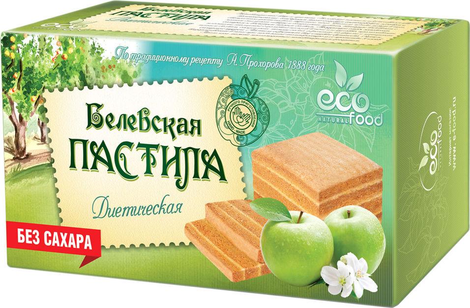 Пастила EcoFood Диетическая без сахара 100 гр., картон