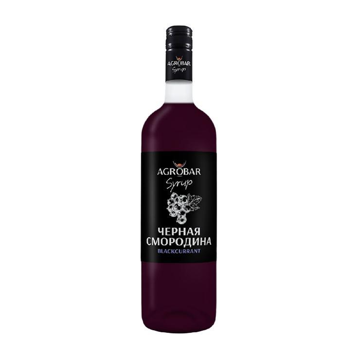 Сироп Agrobar черная смородина 1 л., стекло