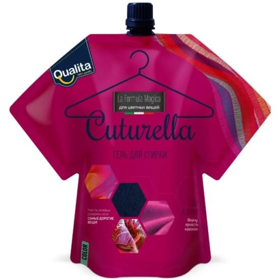 Гель для стирки Qualita Cuturella концентрат Цветных вещей 1 л., дой-пак