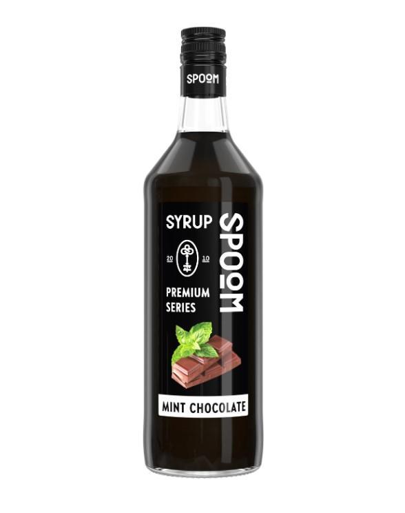 Сироп Spoom Шоколад с мятой 1 л., стекло