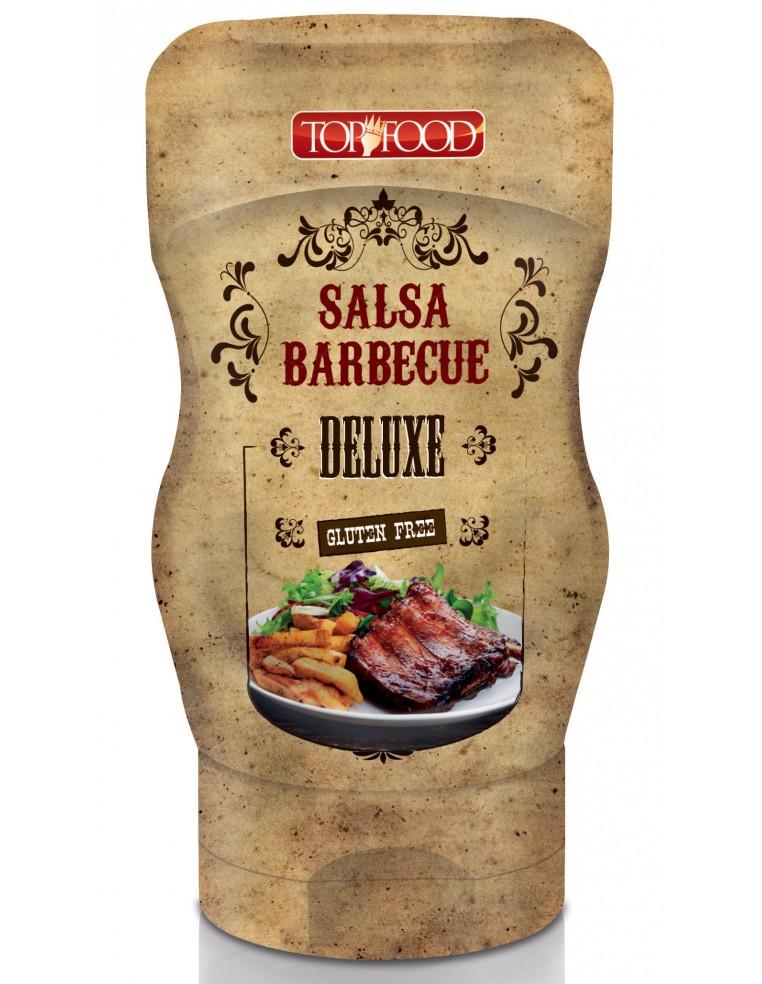 Соус TOP FOOD Барбекю Делюкс Salsa bbq deluxe без глютена 310 мл., ПЭТ