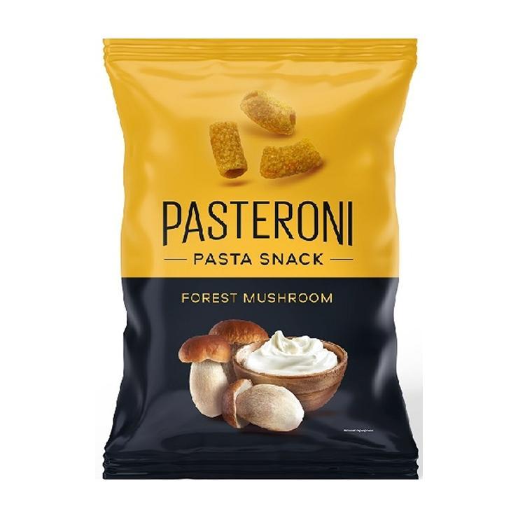 Снеки PASTERONI со вкусом лесных грибов 55 гр., флоу-пак
