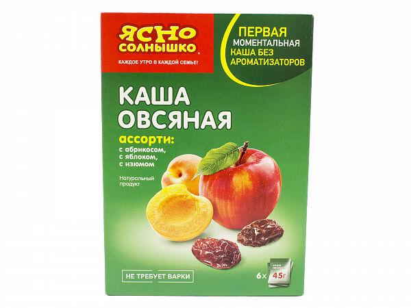 Каша Ясно Солнышко Груша и Изюм, 300 гр., картон