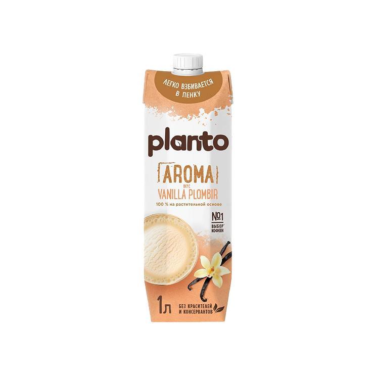 Напиток растительный Planto Barista ванильный пломбир 1 л., тетра-пак