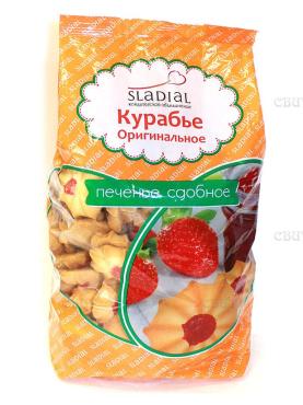 Печенье Курабье-Оригинальное, Слада, 1 кг., пакет