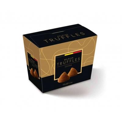 Шоколадные трюфели Belgian Truffles со вкусом какао, 150 гр., картон