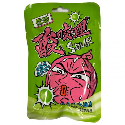 Конфеты YOUZHEN слива суперкислые 22 гр., саше