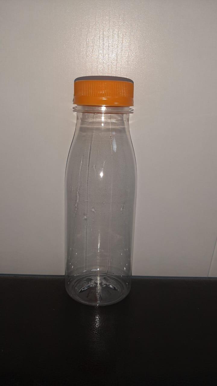 Бутылка прозрачн., ПЭТ, 0.25 л., кругл., с крышкой, широкое горло, 150 шт., картонная коробка