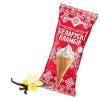 Мороженое Беларускi пламбiр пломбир с ароматом ванили в вафельном сахарном рожке, 15%  80 гр., флоу-пак