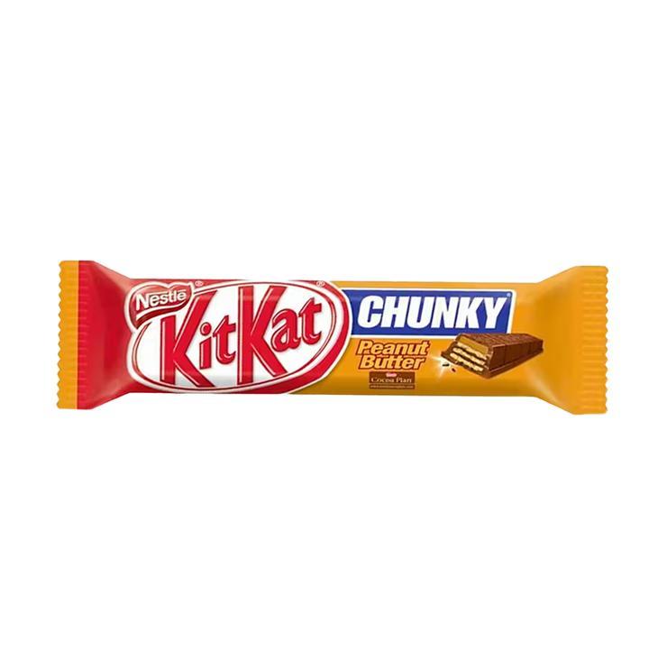 Батончик шоколадный Nestle KitKat Chunky Peanut Butter 42 гр., флоу-пак