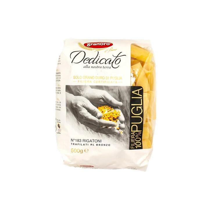Макароны Granoro dedicato rigatoni № 183 500 гр., флоу-пак