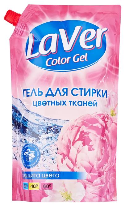 Жидкое средство (гель) д/стирки LAVER  цв/тк 1 л., дой-пак