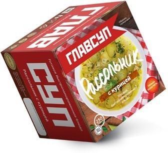 Рассольник Главсуп с курицей 250 гр., картон