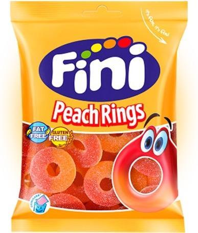 Мармелад Fini   Испания  Peach Rings, 90 гр., флоу-пак