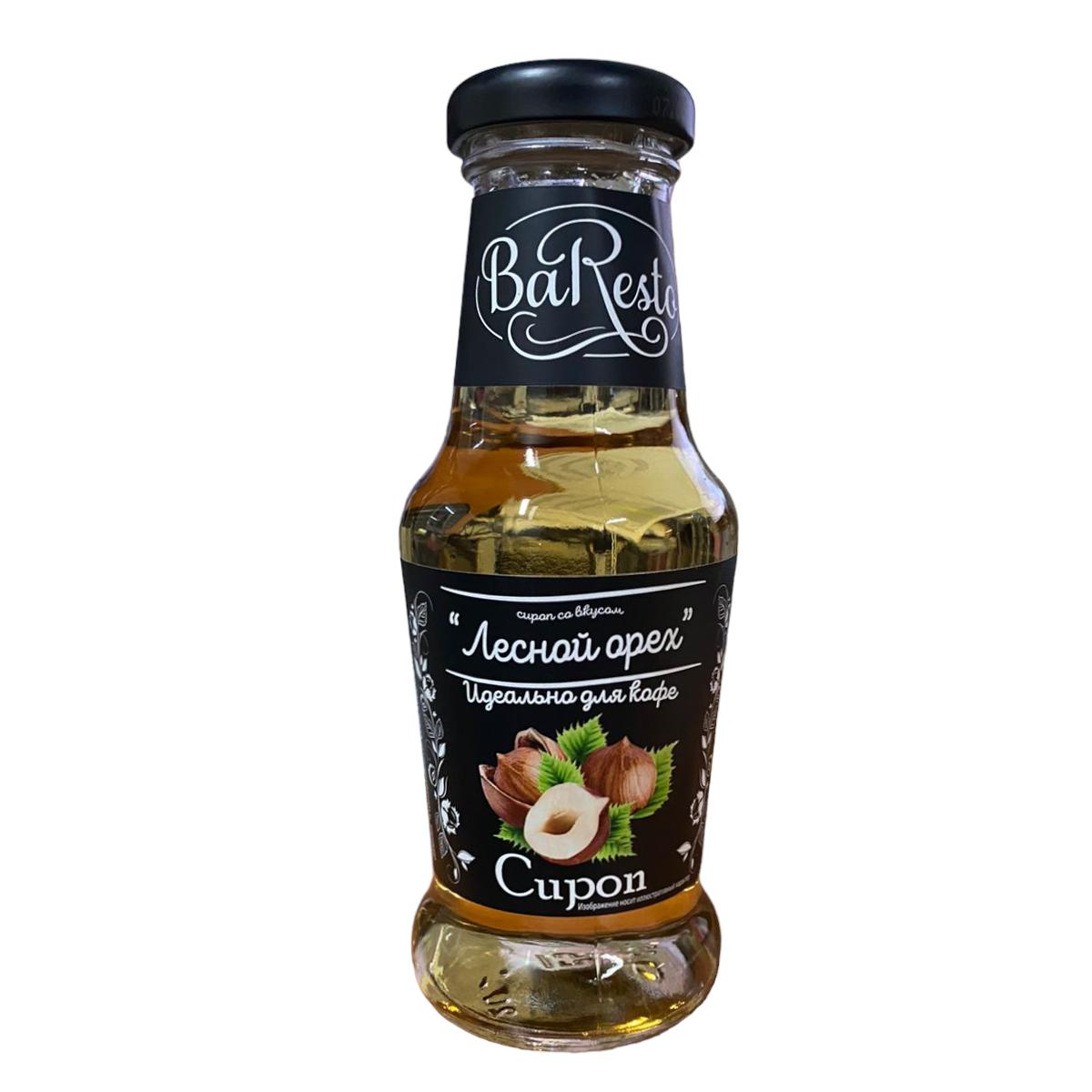 Сироп Baresto Лесной орех 250 мл., стекло