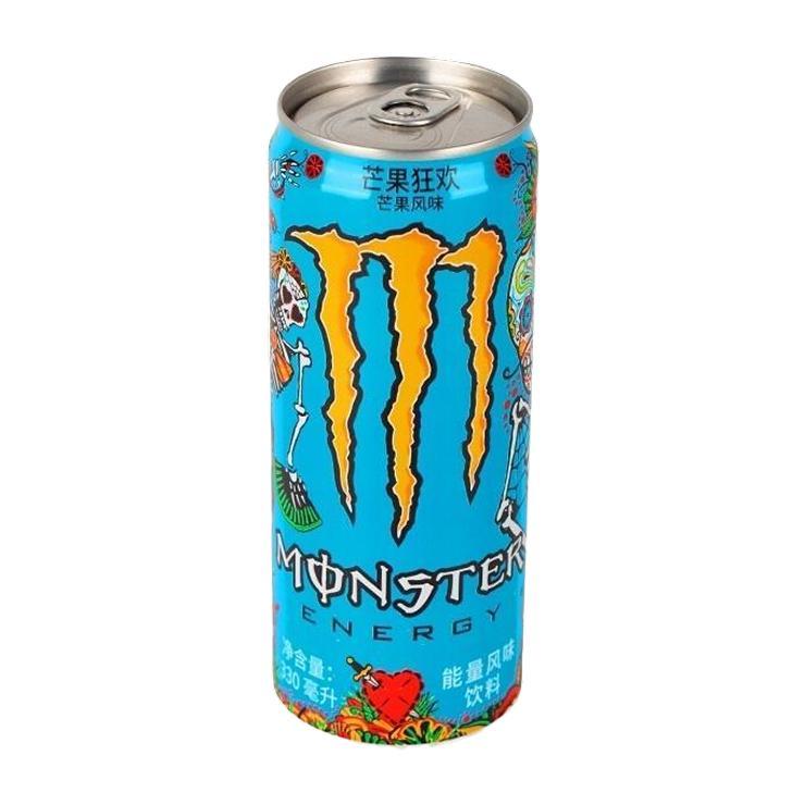 Напиток энергетический Monster Energy Mango Loco Китай 330 мл., ж/б