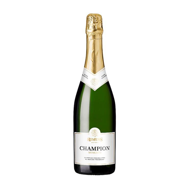 Шампанское безалкогольное Rimuss Champion Moscato полуcладкое 750 мл., стекло